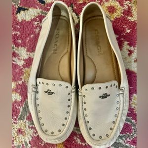 Bisque Coach McKenna driving shoe